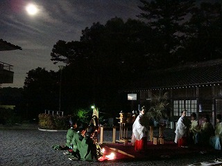 観月祭　多度　神社　大社　三重県